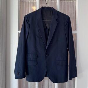 Men's Steven Alan Dark Navy Cotton Blazer - Size 38
